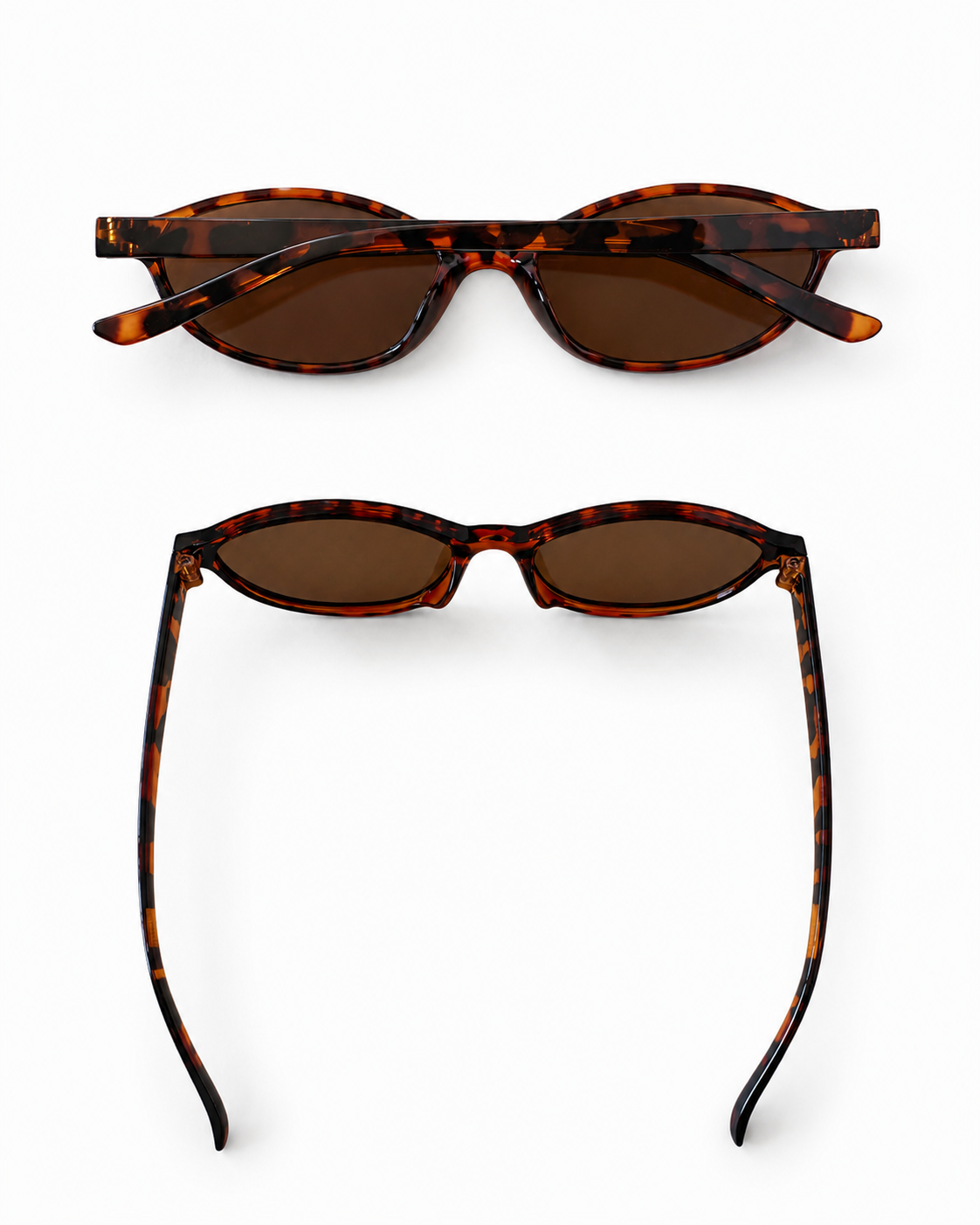 Havana Oval Sunglasses