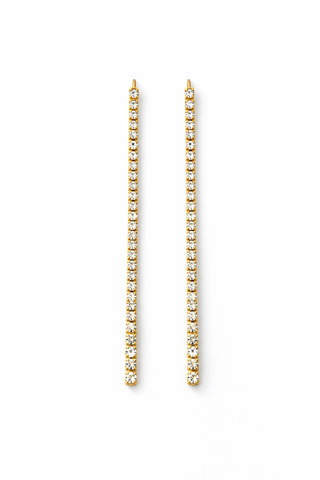 Linea Crystal Drop Earrings