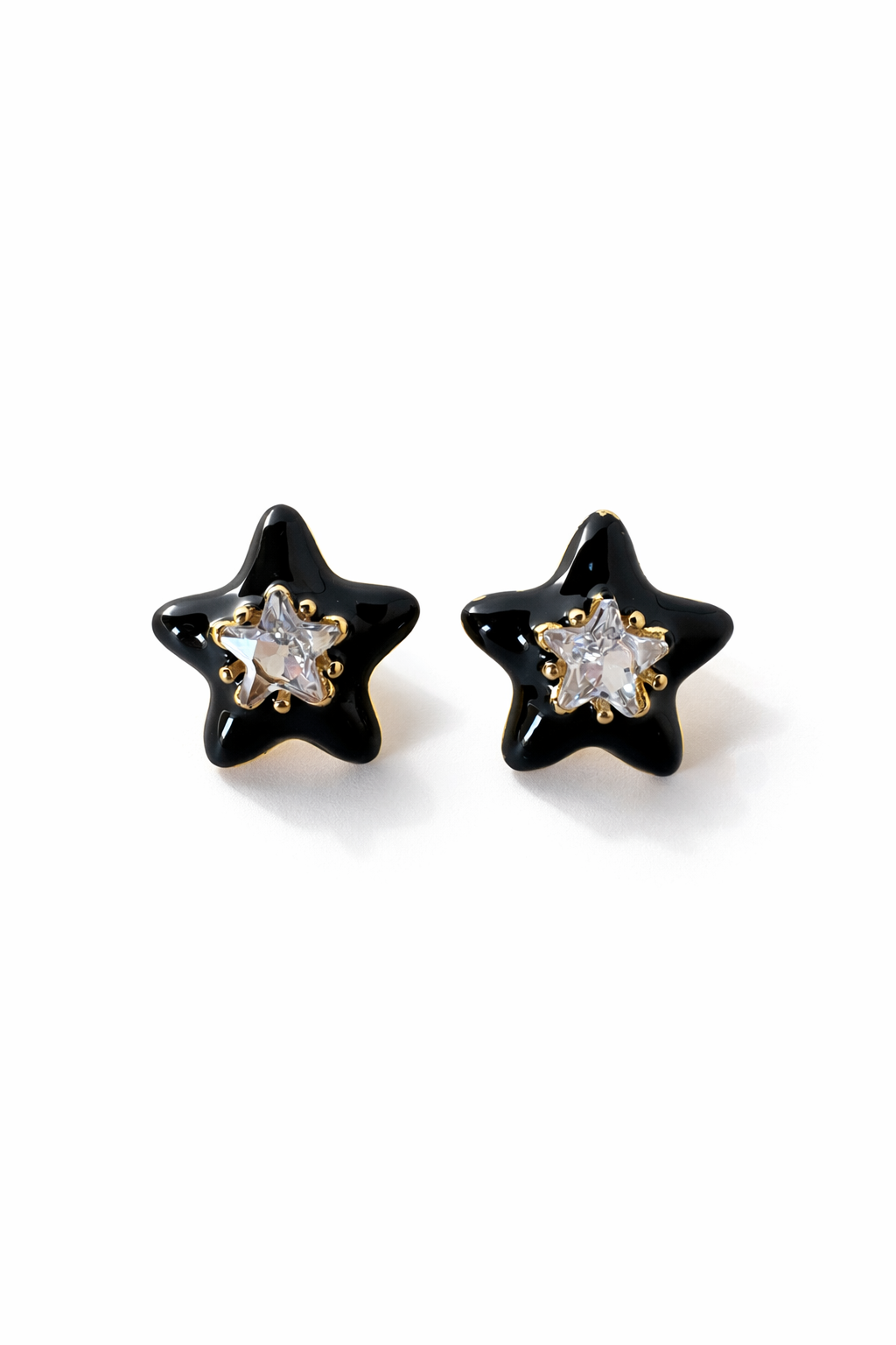 Stella Noir Studs