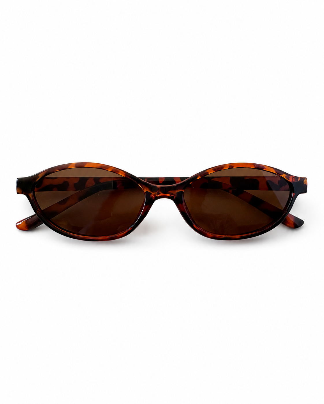 Havana Oval Sunglasses