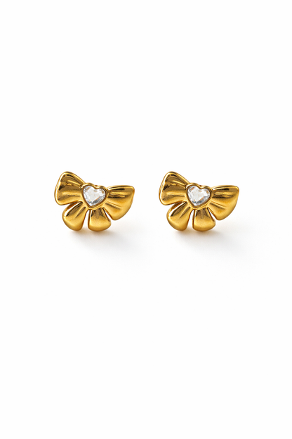 Amour Bow Studs