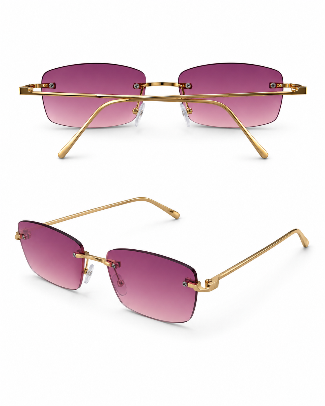 Santorini Rimless Sunglasses