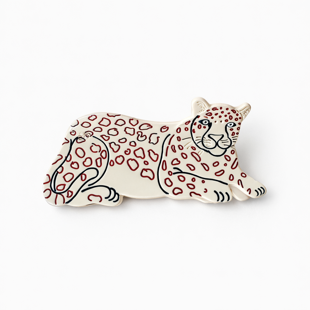Leona Leopard Hair Clip