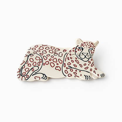 Leona Leopard Hair Clip