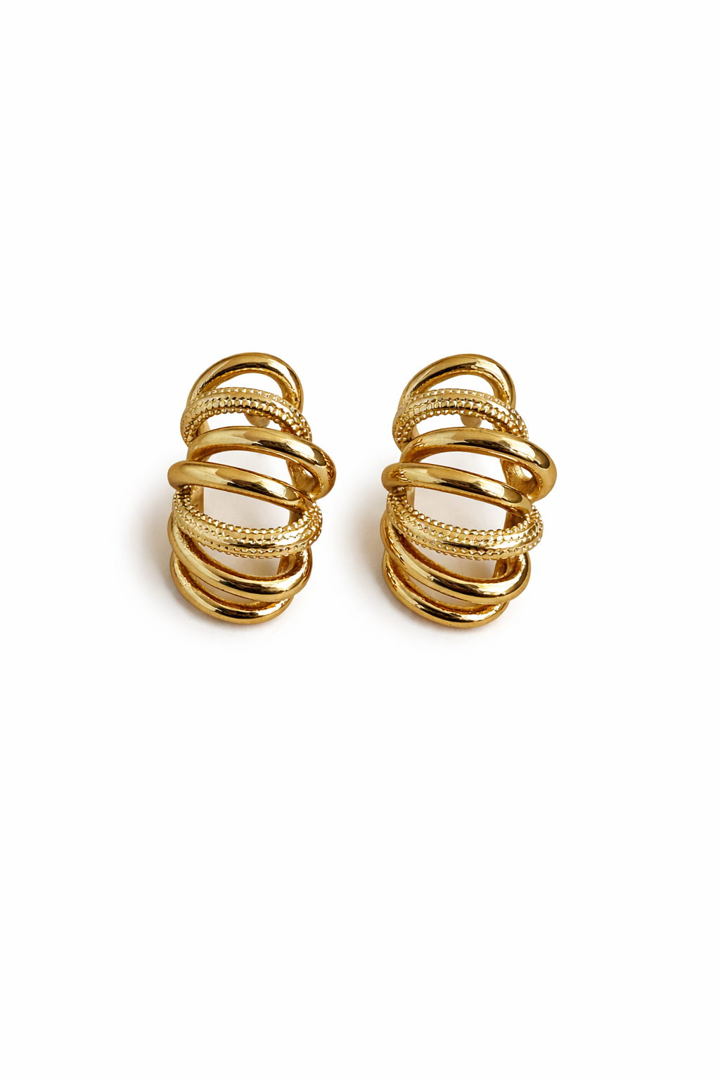 Thalia Layered Knot Earrings