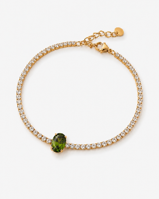 Verde Tennis Bracelet