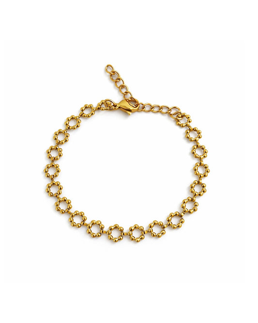 Aurelia Beaded Gold Bracelet