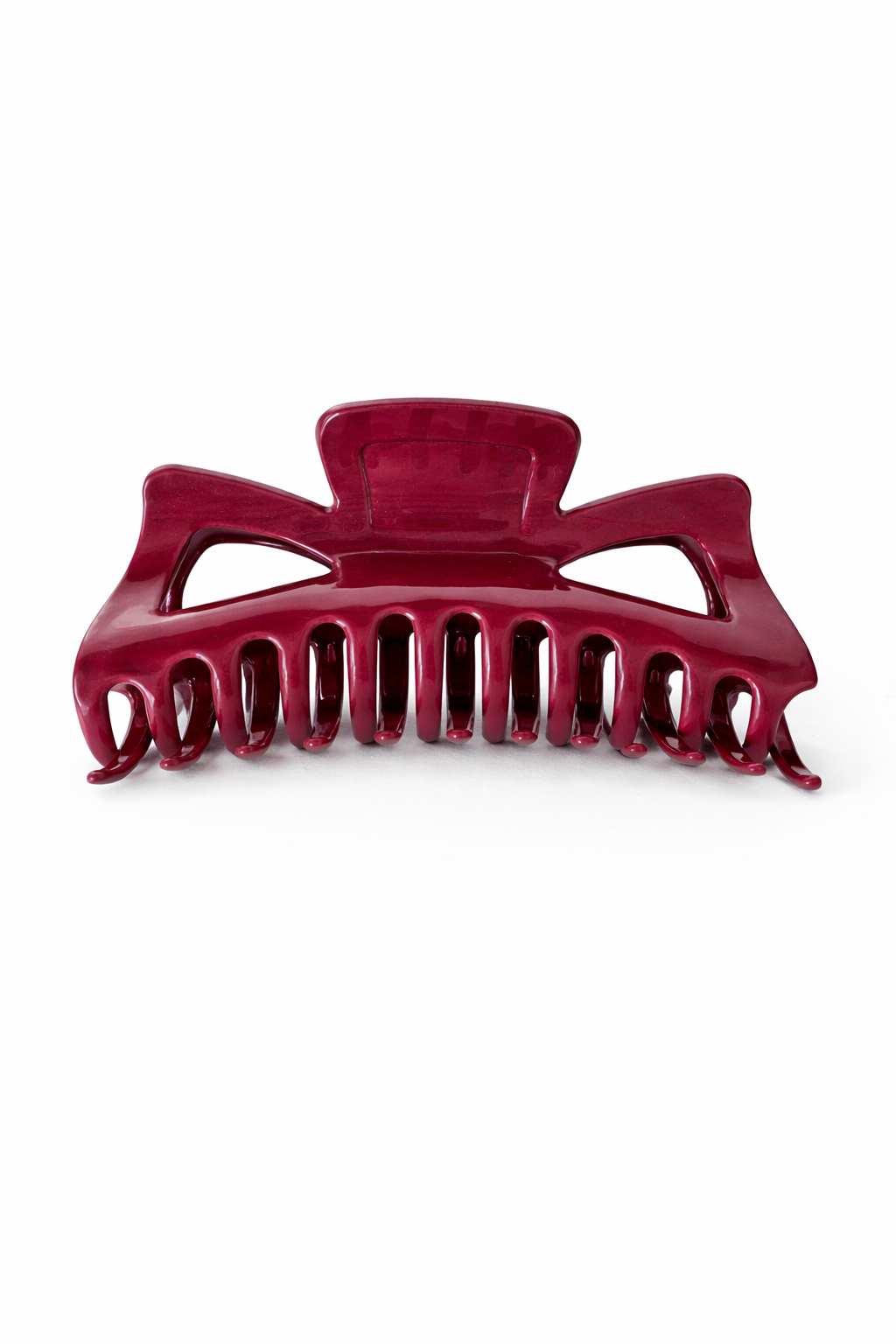 Bordeaux Gloss Hair Claw