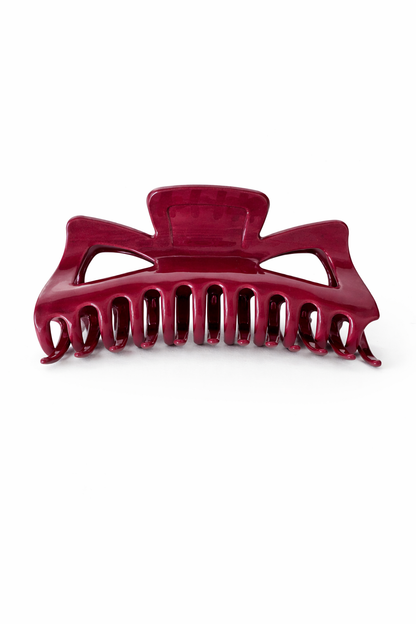 Bordeaux Gloss Hair Claw
