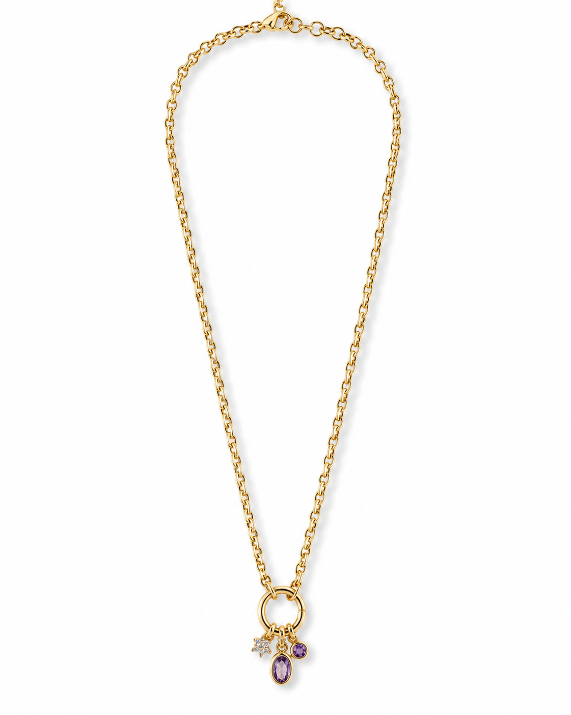 Améthyste Charm Necklace