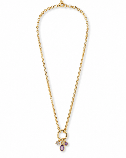 Améthyste Charm Necklace