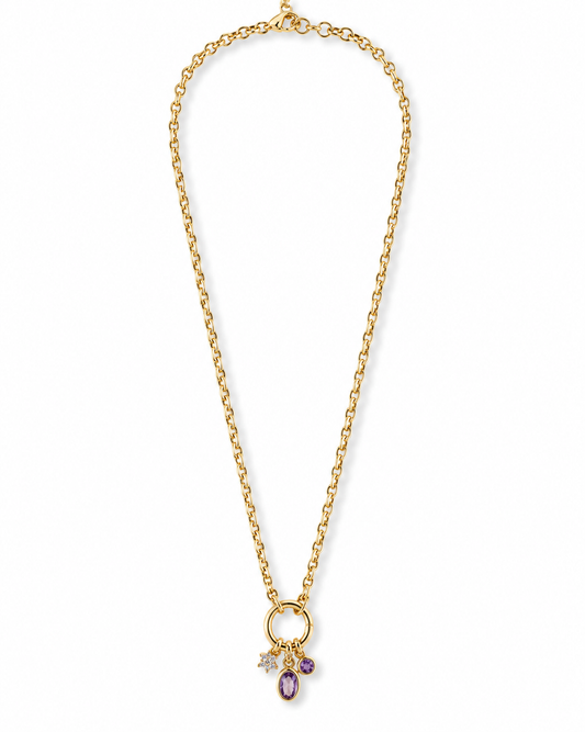 Améthyste Charm Necklace