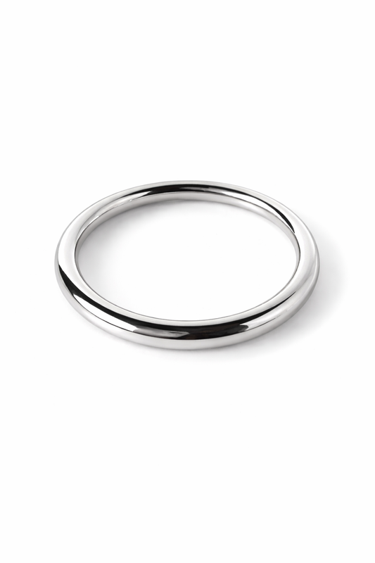 Solene Silver Bangle