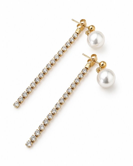 Lunelle Pearl Drop Earrings