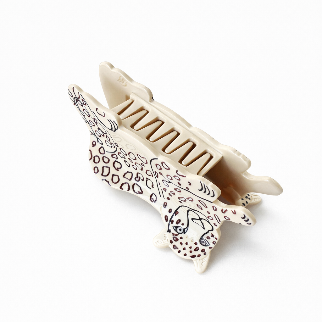 Leona Leopard Hair Clip