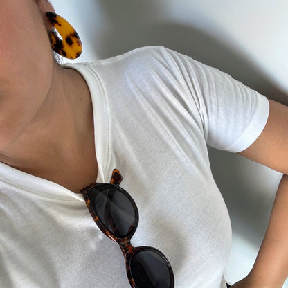 Maris Crescent Hoops – Tortoise