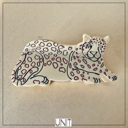 Leona Leopard Hair Clip