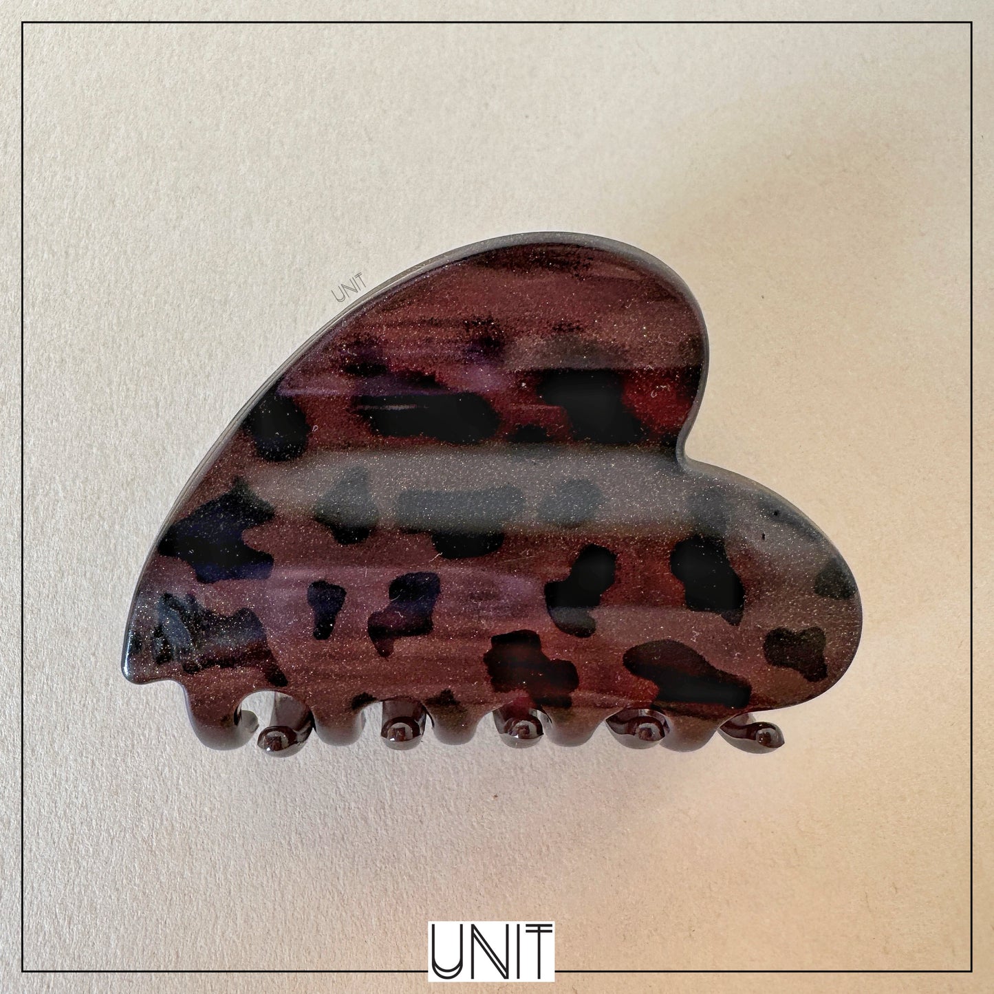 Sable Tortoise Hair Claw
