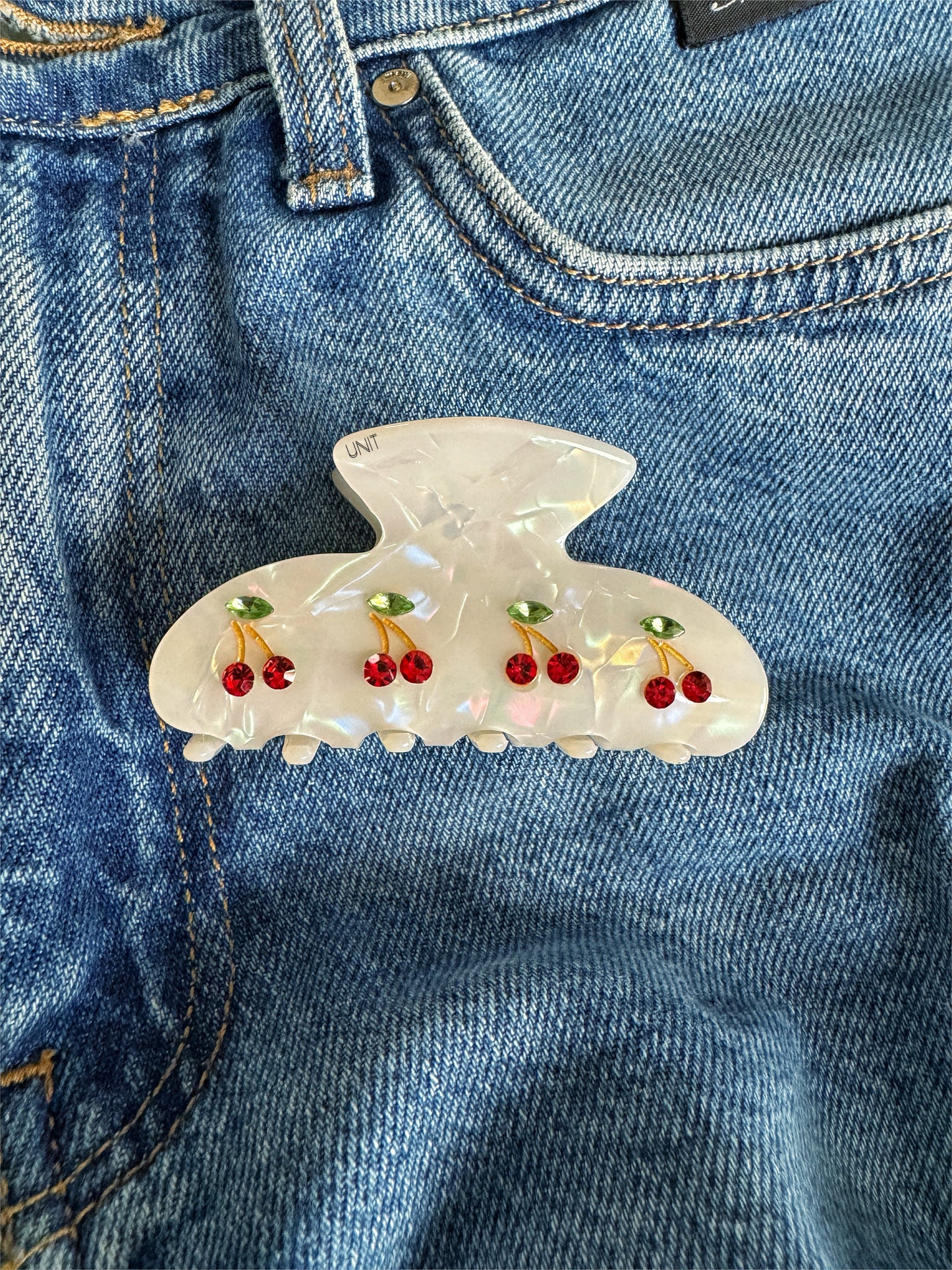 Cherry Blossom Hair Clip