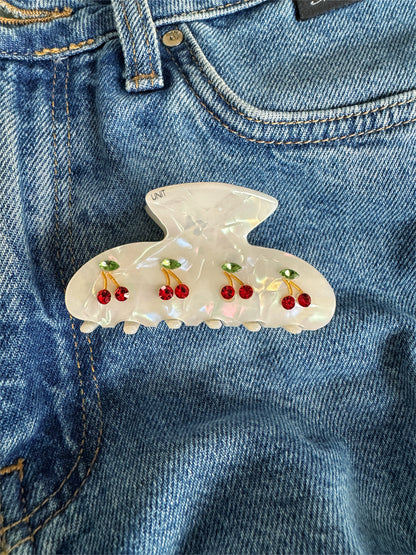 Cherry Blossom Hair Clip