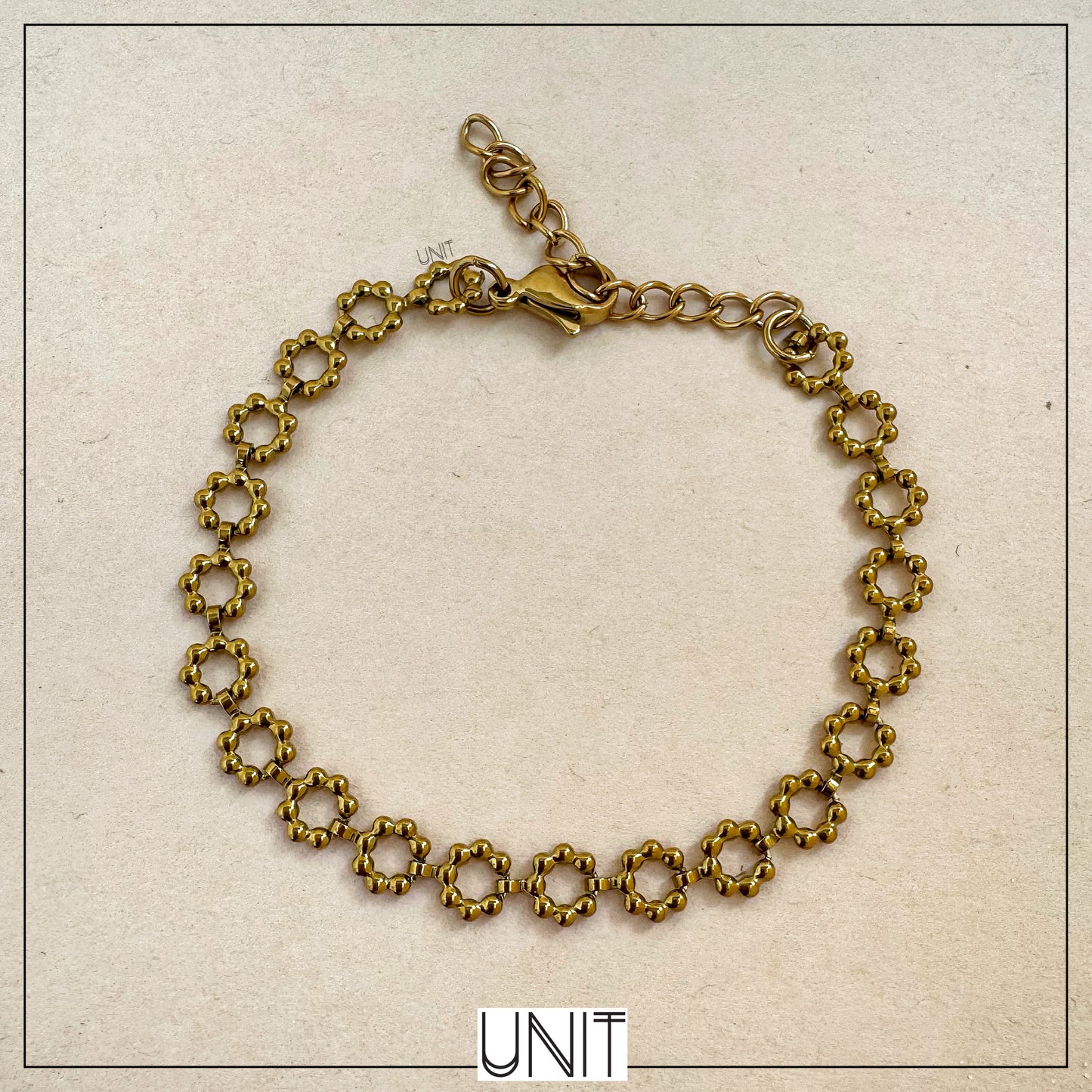 Aurelia Beaded Gold Bracelet
