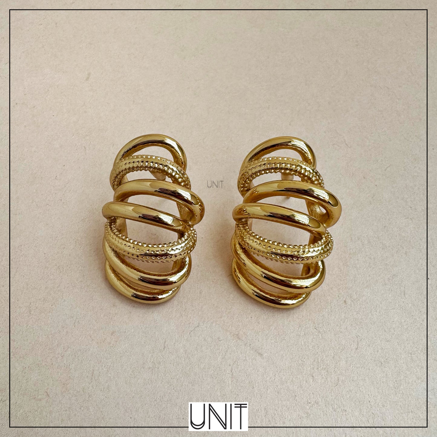 Thalia Layered Knot Earrings
