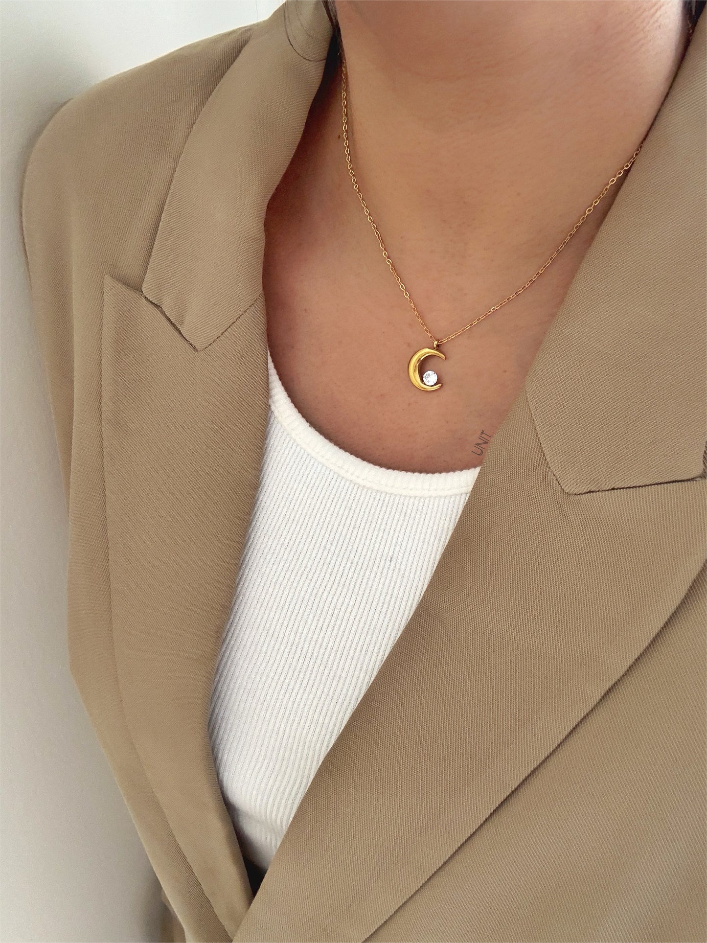 Crescent Moon Necklace