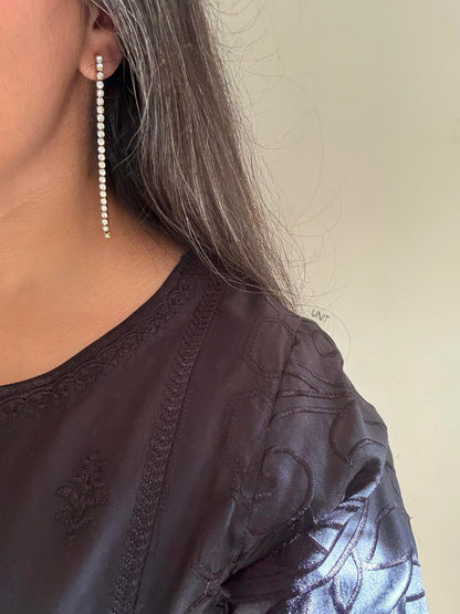 Linea Crystal Drop Earrings