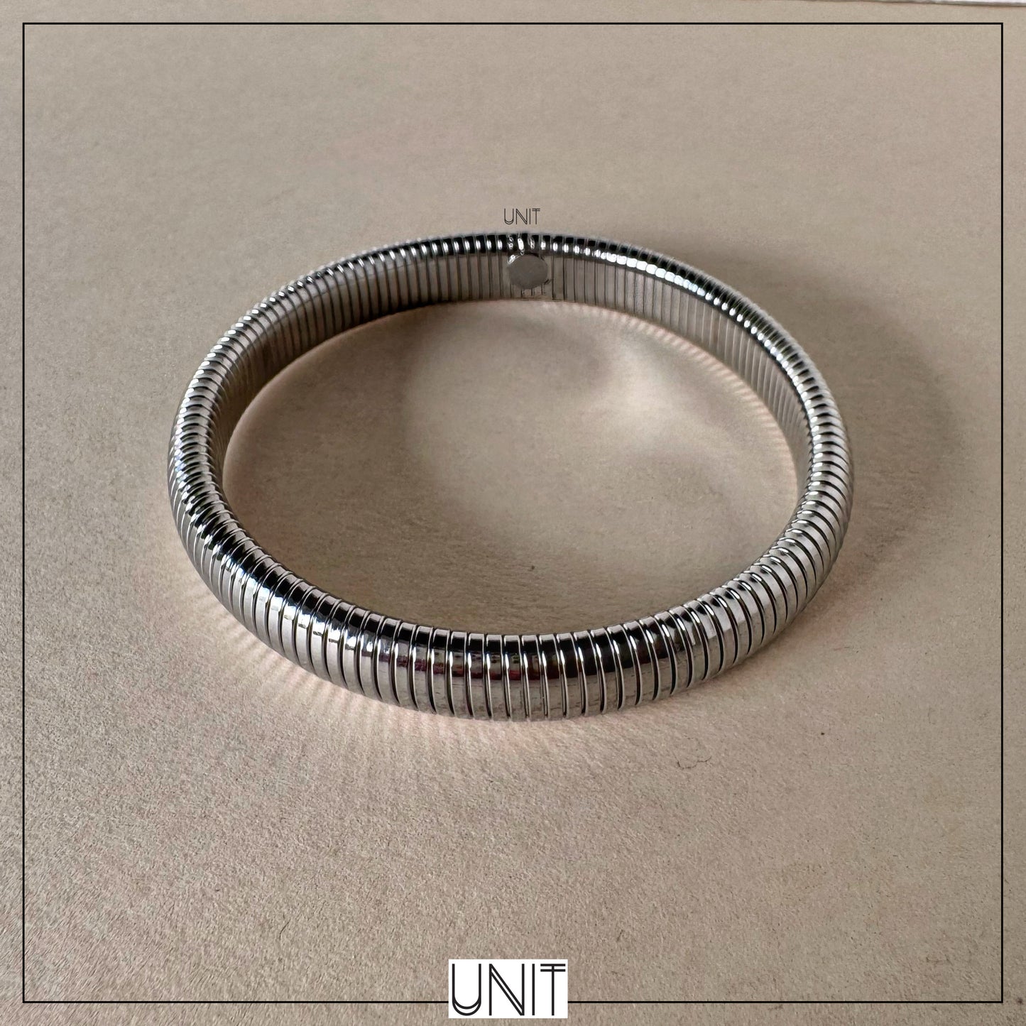 Luna Coil Silver Bracelet