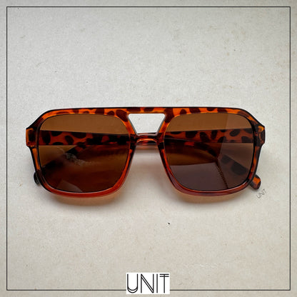Tortoise Frame Oversized Sunglasses