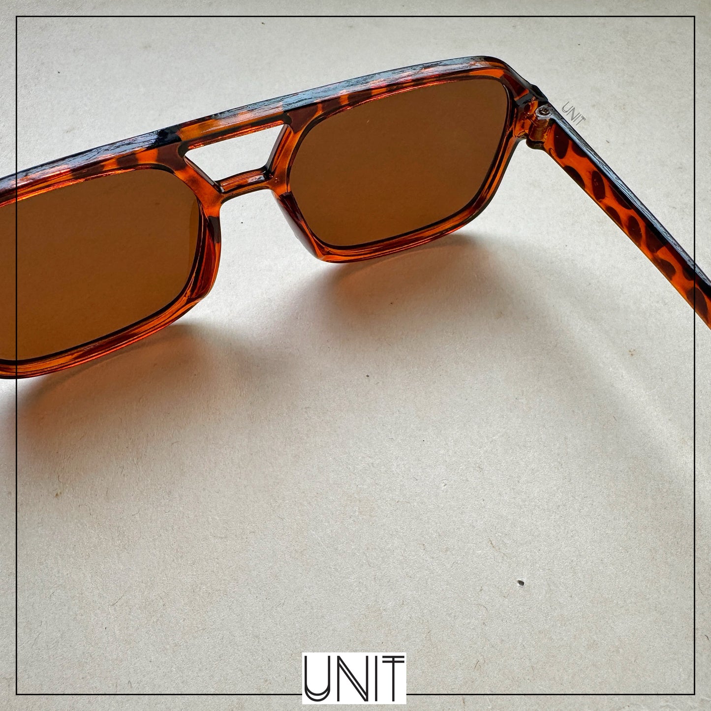 Tortoise Frame Oversized Sunglasses