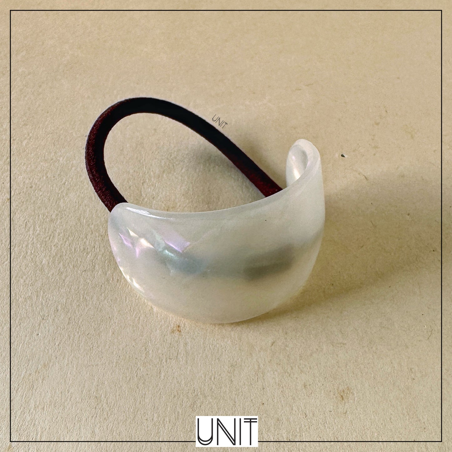 Mother of Pearl Hair Tie