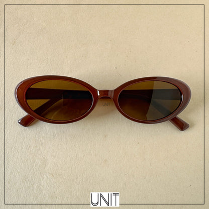 Retro Oval Sunglasses