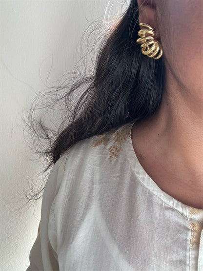 Thalia Layered Knot Earrings