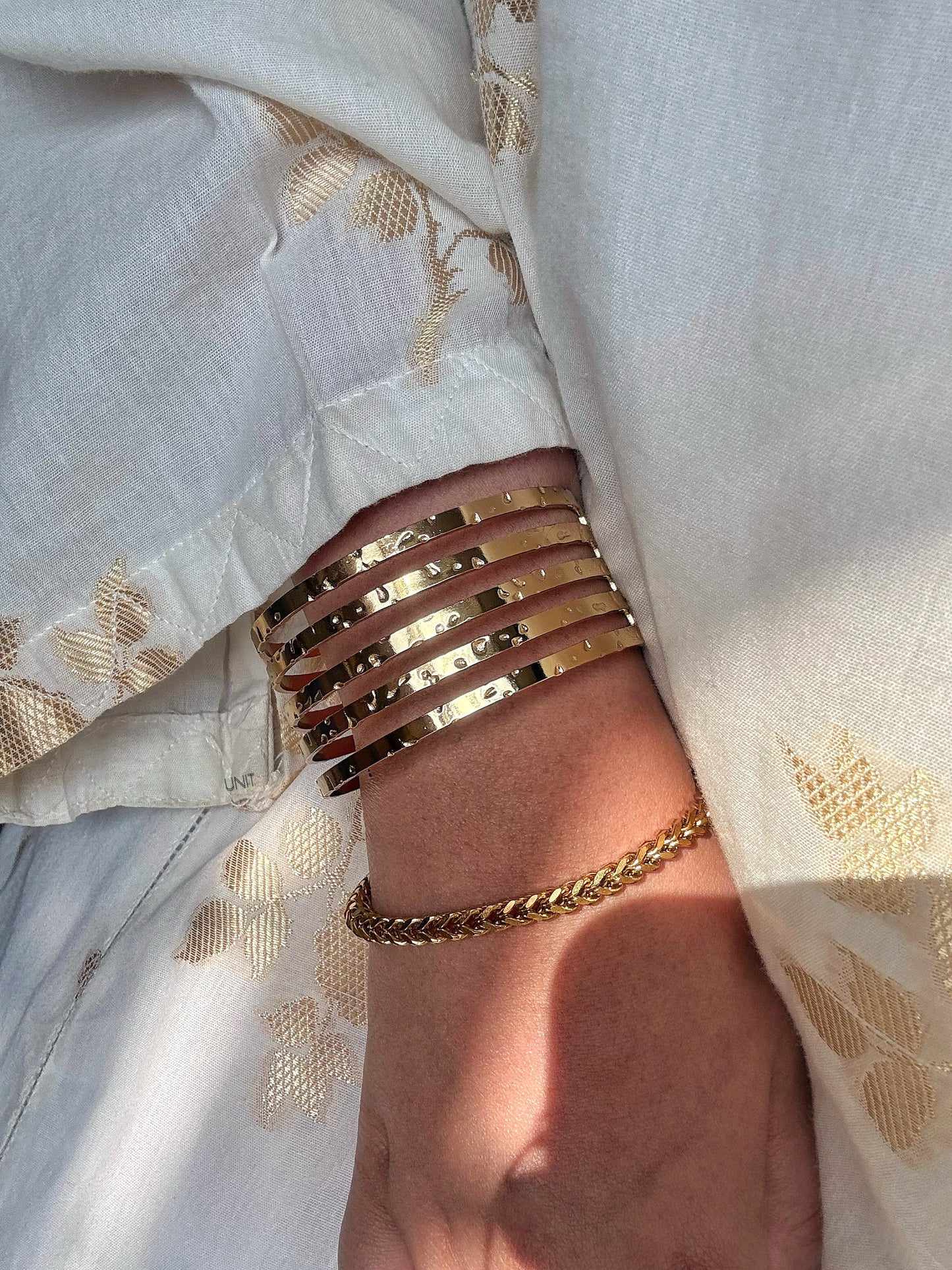 Pyra Molten Gold Cuff