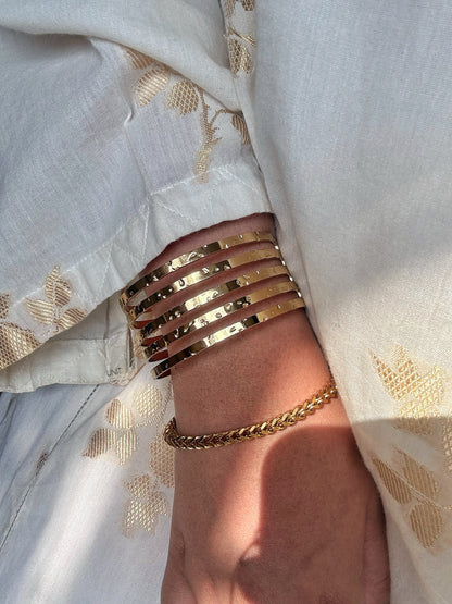 Pyra Molten Gold Cuff