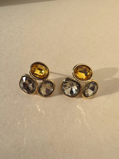 Solstice Trio Stud Earrings
