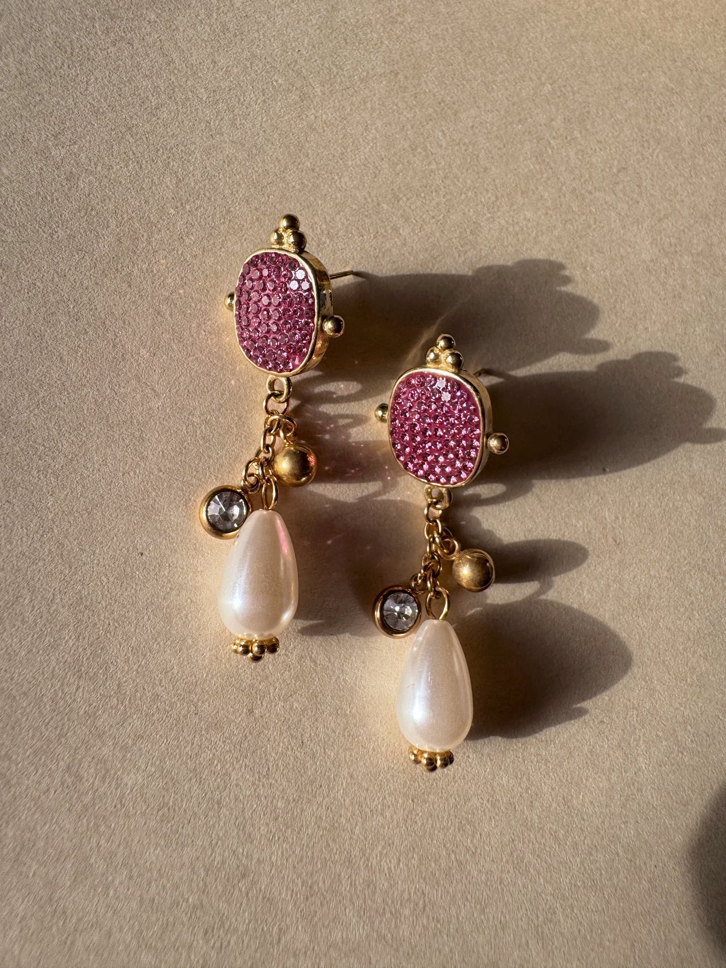 Rosalie Pearl Drop Earrings