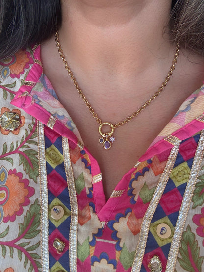 Améthyste Charm Necklace