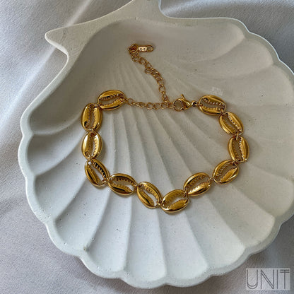 Aurea Cowrie Shell Bracelet