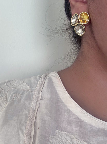 Solstice Trio Stud Earrings