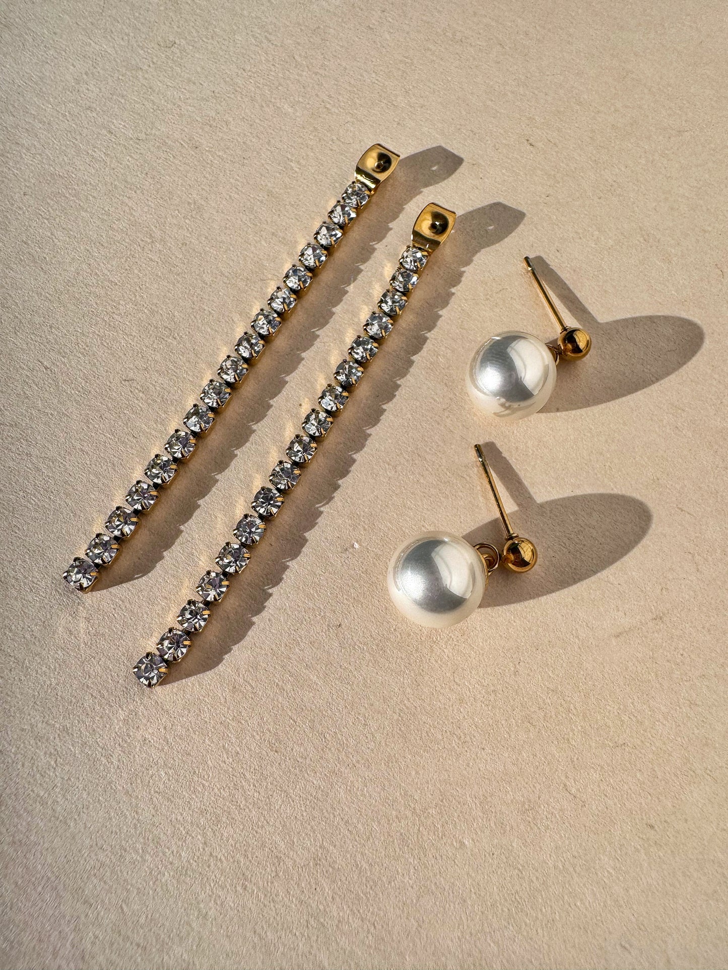 Lunelle Pearl Drop Earrings