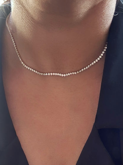 Luna Tennis Necklace