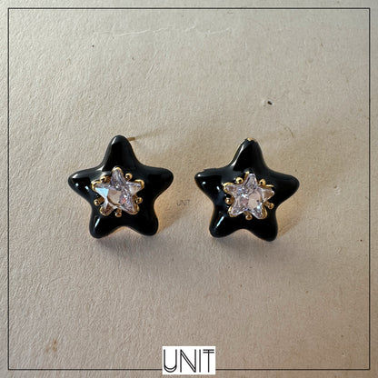Stella Noir Studs