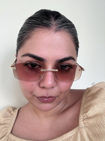 Florence Rimless Sunglasses